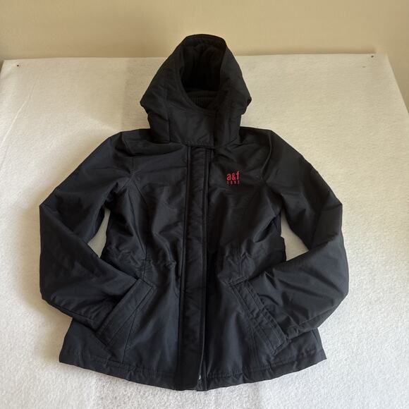 ABERCROMBIE & FITCH KIDS GIRLS WINTER JACKET Navy/ Pink SIZE XL - Picture 1 of 7